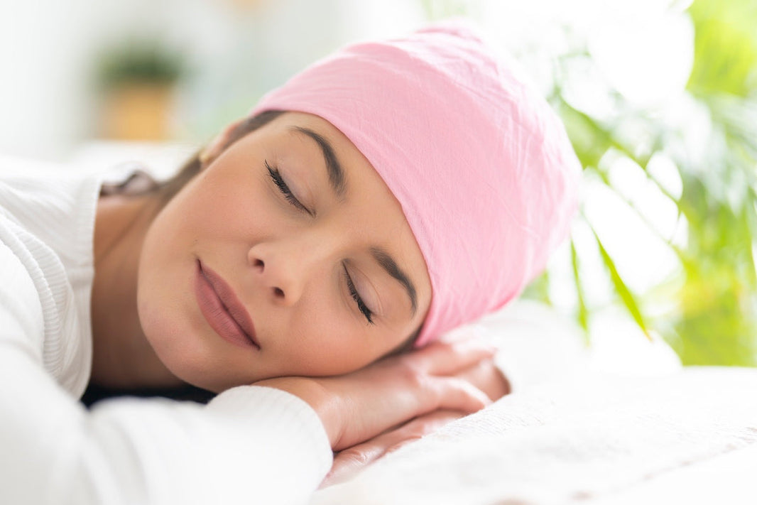 Person sleeping after using CBD product from Utah Cannabis Co.