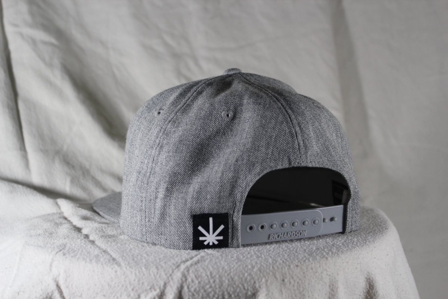 Utah Cannabis Co. Snapback Hat - Grey Hats Utah Cannabis Company