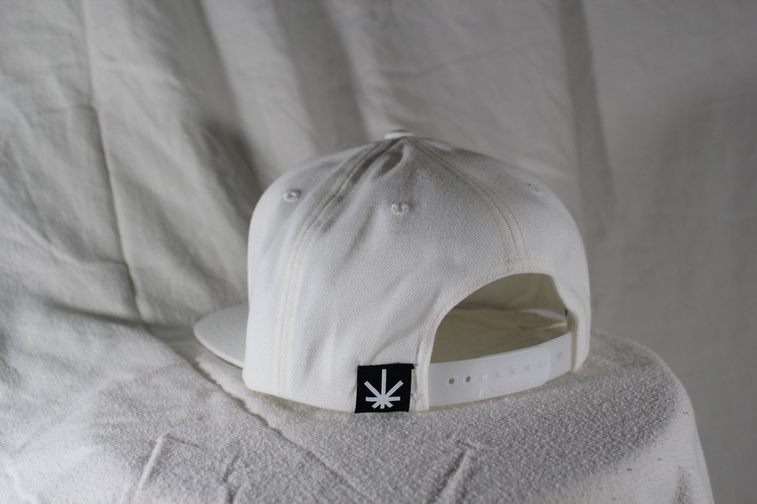 Utah Cannabis Co. Snapback Hat - White Hats Utah Cannabis Company