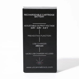 Rechargeable 510 Threaded Cartridge Battery 510 Threaded Batteries Utah Cannabis Company