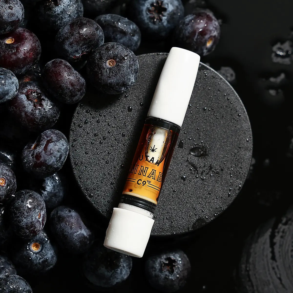 CBD Concentrate Cartridge - 1000mg - Blueberry Kush CBD Concentrate Cartridges Utah Cannabis Company