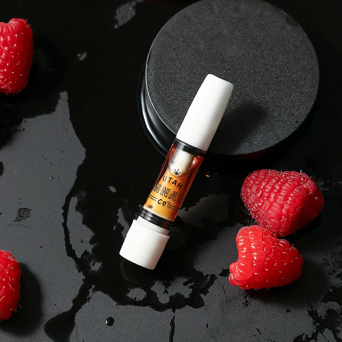 CBD Concentrate Cartridge - 1000mg - Raspberry Kush CBD Concentrate Cartridges Utah Cannabis Company