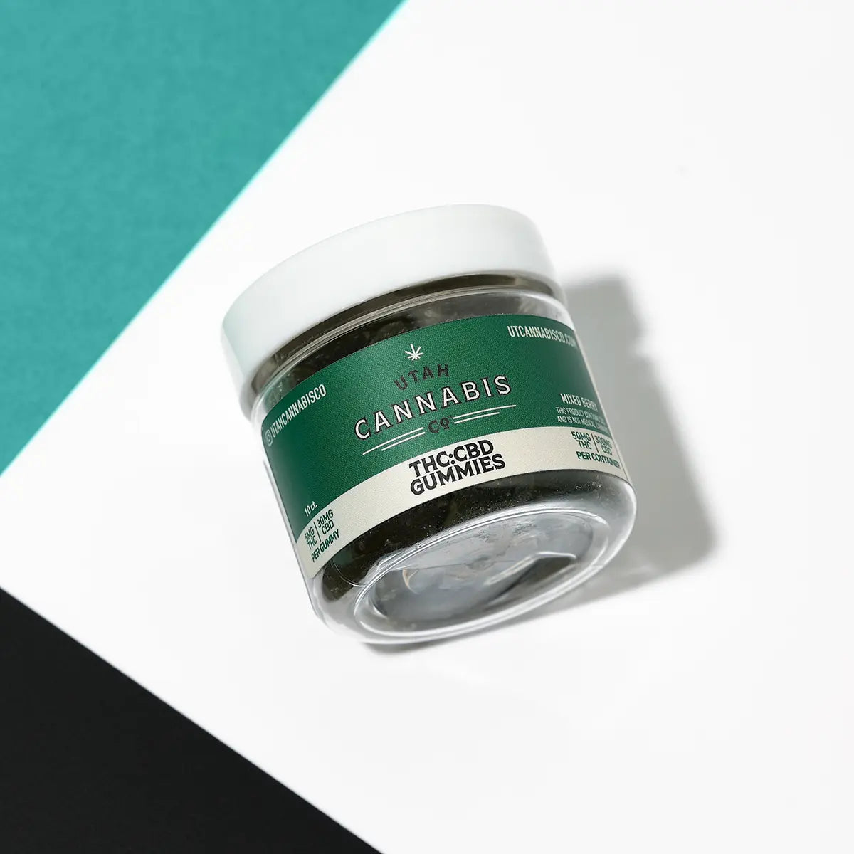 CBD-THC Gummies - Mixed Berry CBD Gummies Utah Cannabis Company