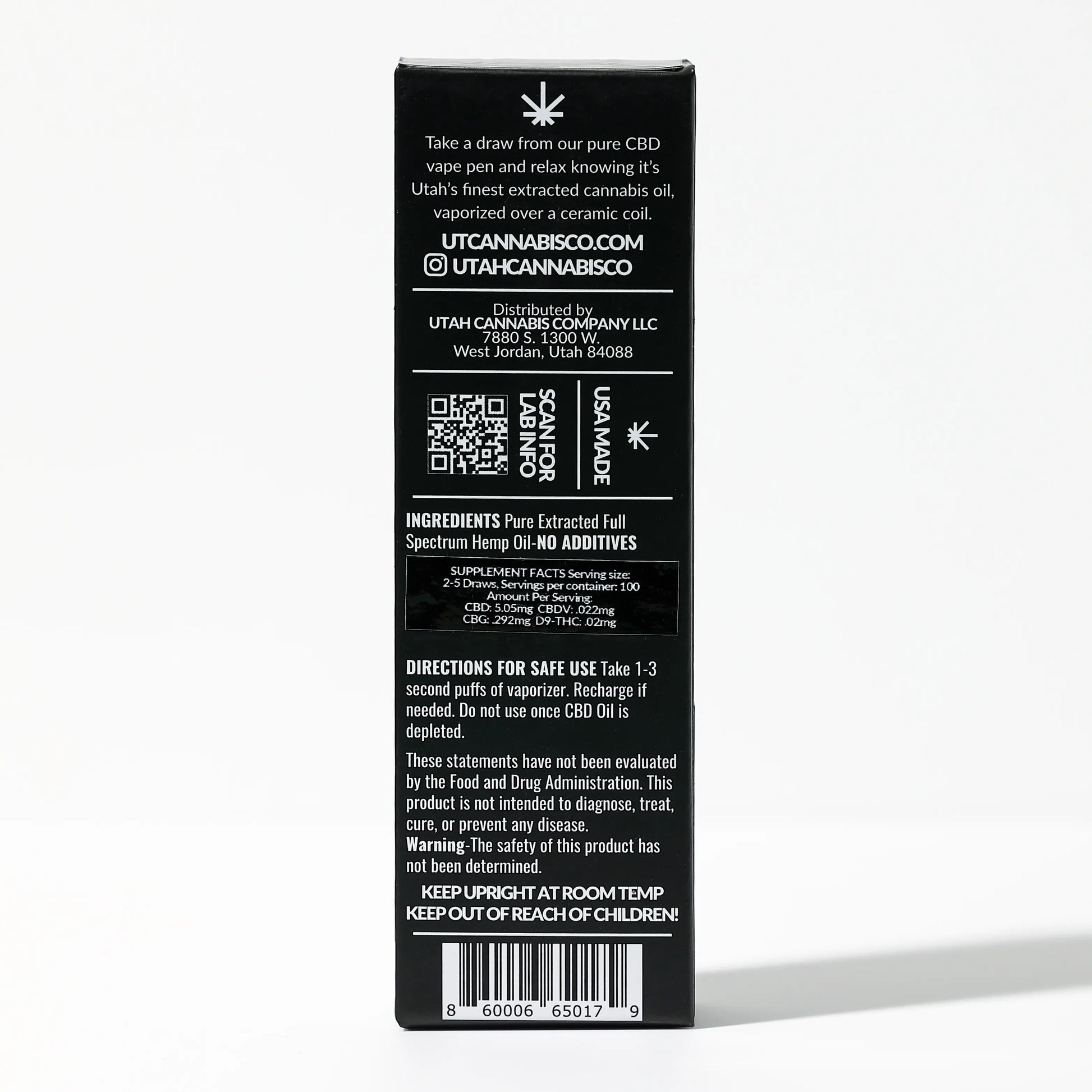 Original (OG) CBD Disposable Vape | UT Cannabis Co Original (OG) CBD Disposable Vape | UT Cannabis Co