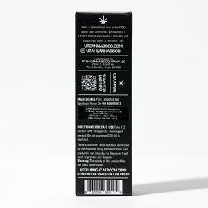 Original (OG) CBD Disposable Vape | UT Cannabis Co Original (OG) CBD Disposable Vape | UT Cannabis Co